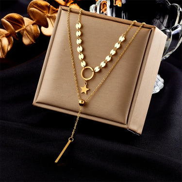 Stainless Steel Multilayer Pendant